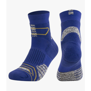 ASTRALUX Running Socks 3 Pairs Cushioned Anti-Blister Athletic Basketball Hicking Socks. one Size