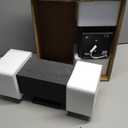 harriet Porch Lights Outdoor Modern - IP64 Waterproof Aluminum and Tempered Glass Cover, 13" Rectangular Up/Down Wall Sconce for Porch, Garage & Patio, Exterior Lighting, Black, 2 Pack