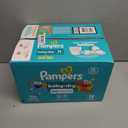Pampers Diapers - Baby Dry - Size 0, 104 Count, Absorbent Disposable Newbort Diaper