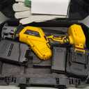 Cordless Reciprocating Saw, Electric Saw with Battery and Charger, 20V Battery Power Saws, 0-3500 SPM Variable Speed, Tool-Free Change, 4 PCS Blades for Wood PVC Metal Pipe Tree Cutting, 2 Batteries