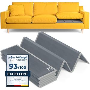 Meliusly Heavy Duty Couch Cushion Support for Sagging Cushions (24x72) Reinforced Wood Sofa Cushion Support Board for Sagging Seat, Deep Couch Supporter for Under The Cushions, Loveseat Saver
