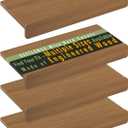 Wire Rack Covers for Shelves, Premium Engineered Wood Wire Shelf Covers for Pantry, Closet(4pcs, 24" W x 12" D)