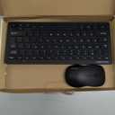 TECKNET Wireless Keyboard and Mouse Combo, Mini Cordless Computer Keyboard and Mouse Set 2.4GHz, Silent Adjustable 1600 DPI, Quiet Click, LagFree for Computer, Laptop, PC, Windows, Mac, Chrome OS