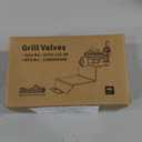 Valve Regulator for Weber Q100 Q120 Series 386001 386002 516002 516501 Gas Grills, Replacement Parts for Weber 80477 Valve Regulator Assembly