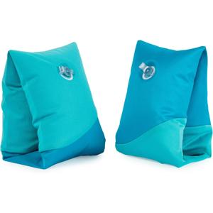 SwimWays Power Swimr Outdoor Pool Swim Vest for Kids, Adjustable Kid Pool Float for Swim Training, Medium Pink Mermaid (Blue)