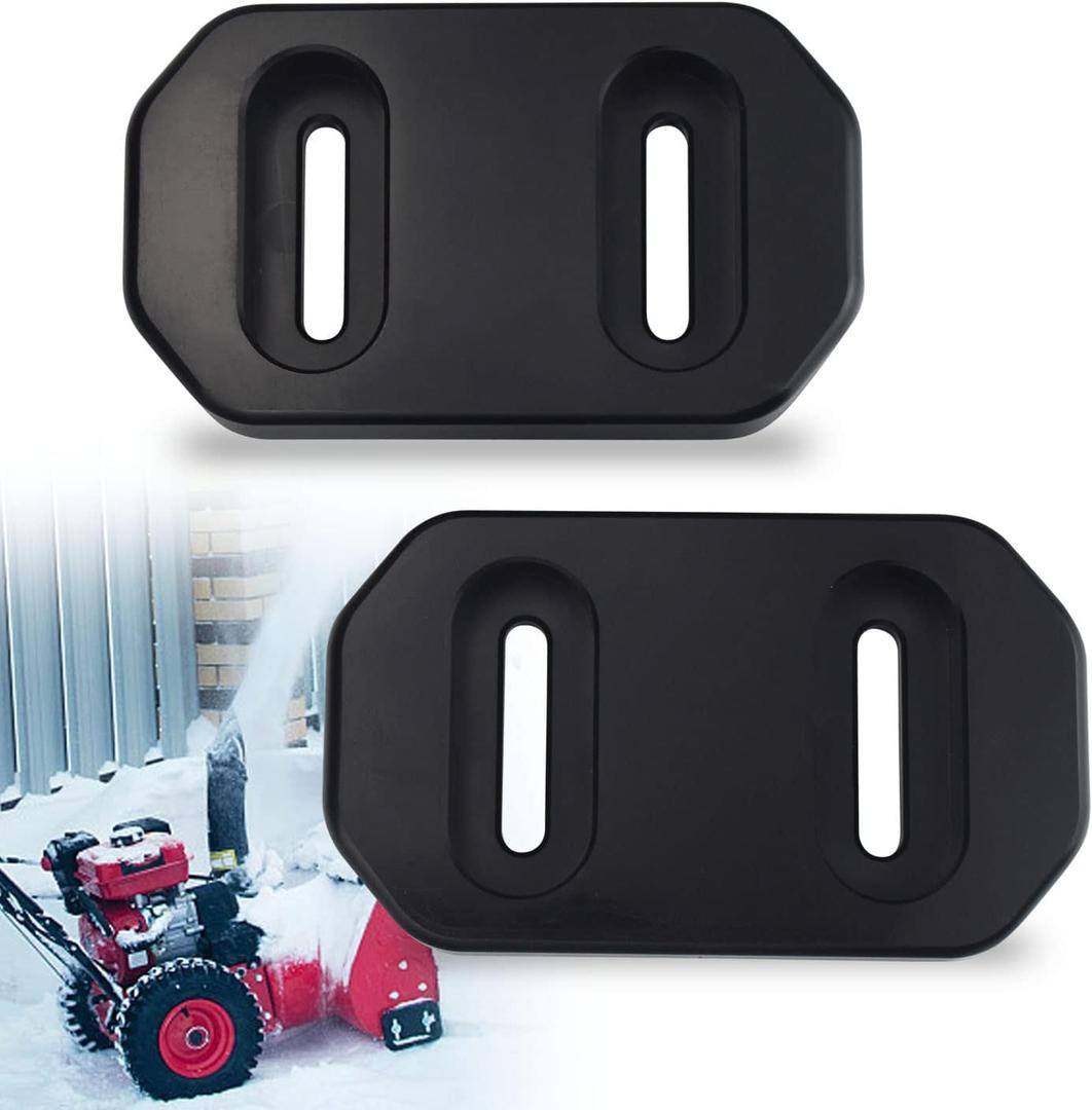 EZYPAK 2 Pack 106458801 Snowblower Composite Skid Shoe  Compatible with Toro 106458801 A107BD  Fits Model: 726, 826, 828, 926,37770, 37771, 37772, 38595 Snowblowers