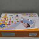 BOBXIN Baby Mobile for Crib, Crib Mobile with Projector and 108 Melodies Music, Crib Toys with Remote Control and Hanging Rattles Rotating,Toy for Newborn and Baby Boy Girl Sleep (plane)