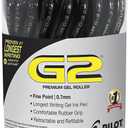 Pilot G2 Premium Gel Roller Pen, Retractable and Refillable, Fine Point 0.7 mm, Black Ink, 36 Count