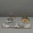 ZGLAOJT 3 Light Vintage Vanity Light Gold Bathroom Light Fixtures Over Mirror.