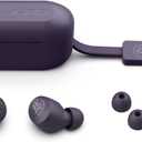 JLab Go Air Pop+ True Wireless Earbuds, in Ear Headphones, Bluetooth Earphones, 35H Playtime Ear Buds, Bluetooth Earbuds with Microphone, USB-C Charging Case, Dual Connect, EQ3 Sound, Violet
