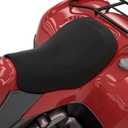 ATV Seat Cover Waterproof 420D Polyester Oxford, Compatible with Most ATV for Sportsman, Rancher, Foreman, Scrambler, Black