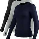 CADMUS Quick-Drying Running Long Sleeve Shirt for Women Workout Shirts S