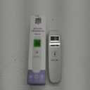 No-Touch Thermometer for Adults and Kids, Accurate Digital Baby Thermometer, Fever Alarm & Silent Mode, 2 in 1 Forehead & Object Mode (white)