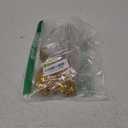 5 Pcs 70s Disco Accessories, Halloween Women Disco Costume Set with Jewelry Sequin Scarf Headband Diamond Bracelet Earring Sunglasses, Gold