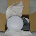 Outdoor Wall Light Fixture, AC/Solar Charging Front Porch Lights Wall Mount Waterproof, 2700K/4000K/6500K, Dusk to Dawn Outdoor Lighting Motion Sensor for Door Entryway Garage, Darkgrey, 1pcs