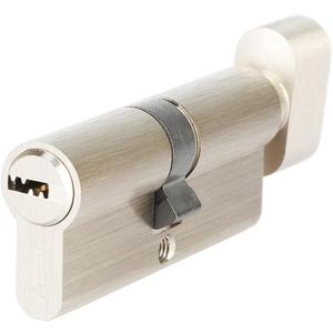 60mm Lock Cylinder, Copper Lock, Cylinder Locks with Keys Suitable for Wooden Doors and Aluminum Doors of Different Thicknesses (L=60mm 30/30)