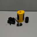 Portable Air Pump for Inflatables, 4000mAh Ultra Fast Air Mattress Pump with Advanced Heat Dissipation, 3 Nozzles Electric Air Pump Inflate Deflate for Sleeping Pads, Pool Floats (Yellow)