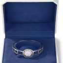 Leather Bracelet Gift Box Bangle Holder Octagonal Jewelry Gift Box For Bangle Bracelet Storage