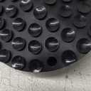 Jaoul Slow Feeder Dog Bowls Insert, Puzzle Slow Feeder Insert with 51 Octopus Suction Cups for Medium Large Size Dog Food Bowl Over 6.5" Wide (Black)