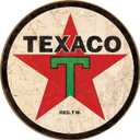 Tin Signs TSN1798-BRK Texaco Round, 11.75 x 11.75 x 0.1 inches