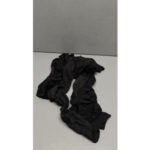 Vakkest Womens Summer Sexy 2 Pieces Outfits Ruffle Floral Tank Top Wrap Boho Tropical Long Skirt Set Clubwear Dresses (Medium, Solid Black)