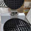 Commercial Waffle Maker, 1200W Waffle Iron, Professional Rotatable Waffle Baker Machine with Temp and Time Control, Non-Stick Baking Pan Stainless Steel for Restaurant Bakeries Kitchen Home