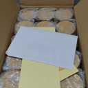 CONNOO 15 Pack 4 OZ Clear Glass Candle Jars with Airtight Bamboo Lids for Making Candles, Bulk Small Wide Mouth Empty Candle Containers with Sticky Warning Labels - Dishwasher Safe