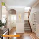 Benkut Modern LED Wall Sconce Gold Remote Wall Light Fixtures for Bathroom, Dimmable Vanity Light Indoor LED Remote Wall Sconce for Bedside Bedroom Living Dining Room (27.6inch 3000-6500K 1 Pack)