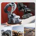 LISEN for Magsafe Car Mount, Magnetic Phone Holders for Your Car, Vacuum Phone Mount for Car Accessories for Women Men Jeep BMW, SuctionPro Gifts Kits, for iPhone 17 Pro Max 16 15 14 13 12