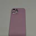 ORNARTO Compatible with iPhone 14 Case 6.1, Slim Liquid Silicone 3 Layers Full Phone Covered Soft Gel Rubber Case Protective Phone Cover 6.1 Inch-Pastel Lilac