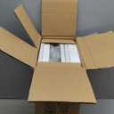 Marbrasse Desk Shelf with Drawer, 40" Desk Hutch for Computer Monitor, Desk Shelf for top of Desk, Wooden Desktop Bookshelf Storage Rack for Home Office Dorm - White