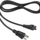 US Standard Laptop Power Cord - 2 FT/ 24 inch 18AWG NEMA 5-15P to Iec 60320 C5 Universal 3 Prong AC Power Cable Replacement Desktop Charger 3 Pin 10A 125V Wire for Notebook Computer Adapter TV Printer Amazon's Choice