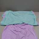 Purple and Blue Arch Cover 2 Set-7.2FT and 6FT Arch Backdrop Cover Spandex Fitted Mermaid Arch Stand Covers for Under The Sea Birthday Party Wedding Baby Shower Ceremony Photo Background