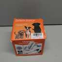 Aktor E-TPU Dog Balls, Interactive Dog Toys Tug of War, Teething Toys for Boredom to Keep Them Busy, Indestructible Dogs Toy for Dogs 2 Types (5 inch, Lemon-Blue)