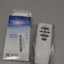 UC7078T Ceiling Fan Remote Control Replacement of Hampton Bay UC7078T Fan-HD CHQ7078T UC7078TR UC7078TUDL RR7078TR L3H2003FANHD, with Reverse, (2.16 * 1.18 * 5.6, White)