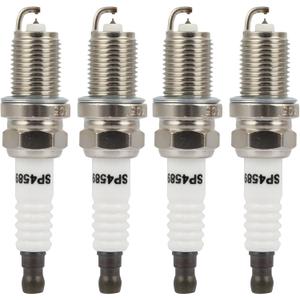 ECCPP Platinum Iridium Spark Plugs 4589 for Toyota Camry,RAV4,Corolla,Highlander,Matrix & Scion tC,xB & for Lexus HS250h & for Mazda Miata & for Pontiac Vibe & Daewoo Lanos & Lotus pack of 4