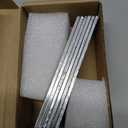 6 Pack Trailer Sandwich Plate for Brake Line Mounting and Trailer Frame Reinforcement, Hot-Dip Galvanized Steel
