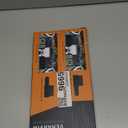 Veharvim Polarized Sun Visor Extender for Car with Zipper Slider, UV400 Car Sun Visor Extension with PC Lens and Side Sunshade,Anti-Glare for Safe Driving,UV-Filtering/Protection(Passenger Side