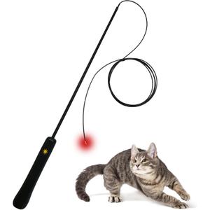 THE WAYS Lumiwhisker Cat Toys for Indoor Cats, LED Light Wand Toy