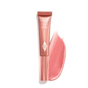 Charlotte Tilbury Beauty Light Wand Liquid Highlighter Makeup - Soft-Focus Highlighter & Blush for Cheeks - Pearlescent, Weightless Radiant Finish (Pinkgasm)