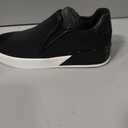 DKNY Women's Marta Slip On Sneaker, Black, 7.5