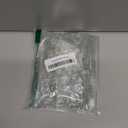 FANTIAN 1lb Clear Glass Beads for Vases, 100 Pcs Glass Pebbles, Clear Flat Glass Marbles for Vase Filler Flower Candle Crafts Centerpieces and Wedding Decoration