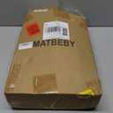 MATBEBY Twin XL Mattress Pad - Cooling Breathable Mattress Topper, Quilted Fitted Mattress Protector, Pillow Top Mattress Cover with 8-21" Deep Pocket, Soft, Machine Washable, White, Twin Extra Long
