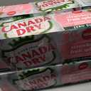 4 x Canada Dry Fruit Splash Strawberry Ginger Ale Zero Sugar Soda, 12 fl oz cans, 12 pack (EXP 10/24/26)