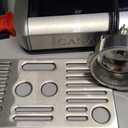CASABREWS Ultra Espresso Machine with LCD Display, Powerful Milk Frother and Customizable Brewing Temperature, Provides Barista-Level Lattes and Cappuccinos (Silver)