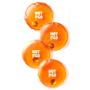 Hot to Go Reusable Round Heat Pack 4ct