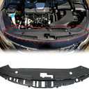 XQSMWF Radiator Support Cover Compatible with Kia Optima 2019 2020, Replace 86360D4500 86360D5500 Front Upper Bumper Grille Radiator Sight Shield Support Cover Trim