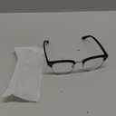 racico Eyewear Frame for Men and Women, Fashion Vintage Classic Blue Light Glasses Semi-Rimless Half Frame 