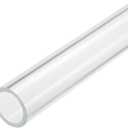 MECCANIXITY Acrylic Pipe Clear Rigid Round Tube 34mm(1.3") ID 40mm(1 9/16") OD 14" for Lamps and Lanterns, Water Cooling System