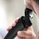 Philips Norelco Shaver 6000, Rechargeable Wet & Dry Shaver with 2-in-1 Click On Beard Styler (5 Length Settings) and Precision Trimmer, S6600/90